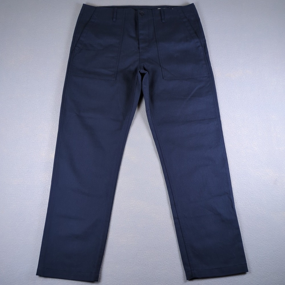 Outerknown Montana Pants Mens 34x29 Navy Blue Outdoor Utility Relaxed Fit NWT